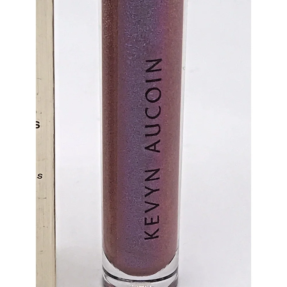 KEVYN AUCOIN The Molten Lip‎ Color Gloss Blue Amethyst 0.14oz Full Size New